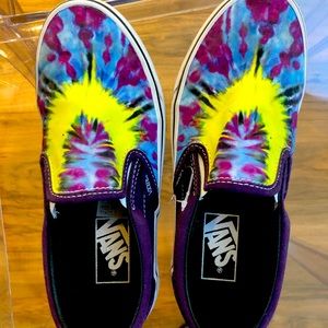 Vans slip ons TIE DYE